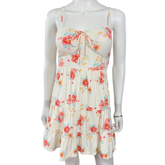 No Boundaries Dresses & Skirts - Floral Babydoll Smocked Tiered Mini Dress Coquette Cottagecore Fairy Romantic 5